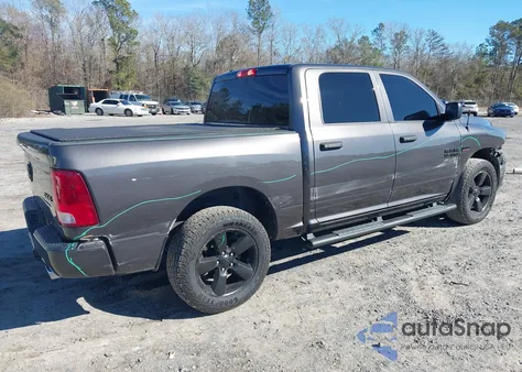 2018 Ram 1500 Express 4X4 5'7 Box from USA, damaged, VIN 1C6RR7KT8JS197218